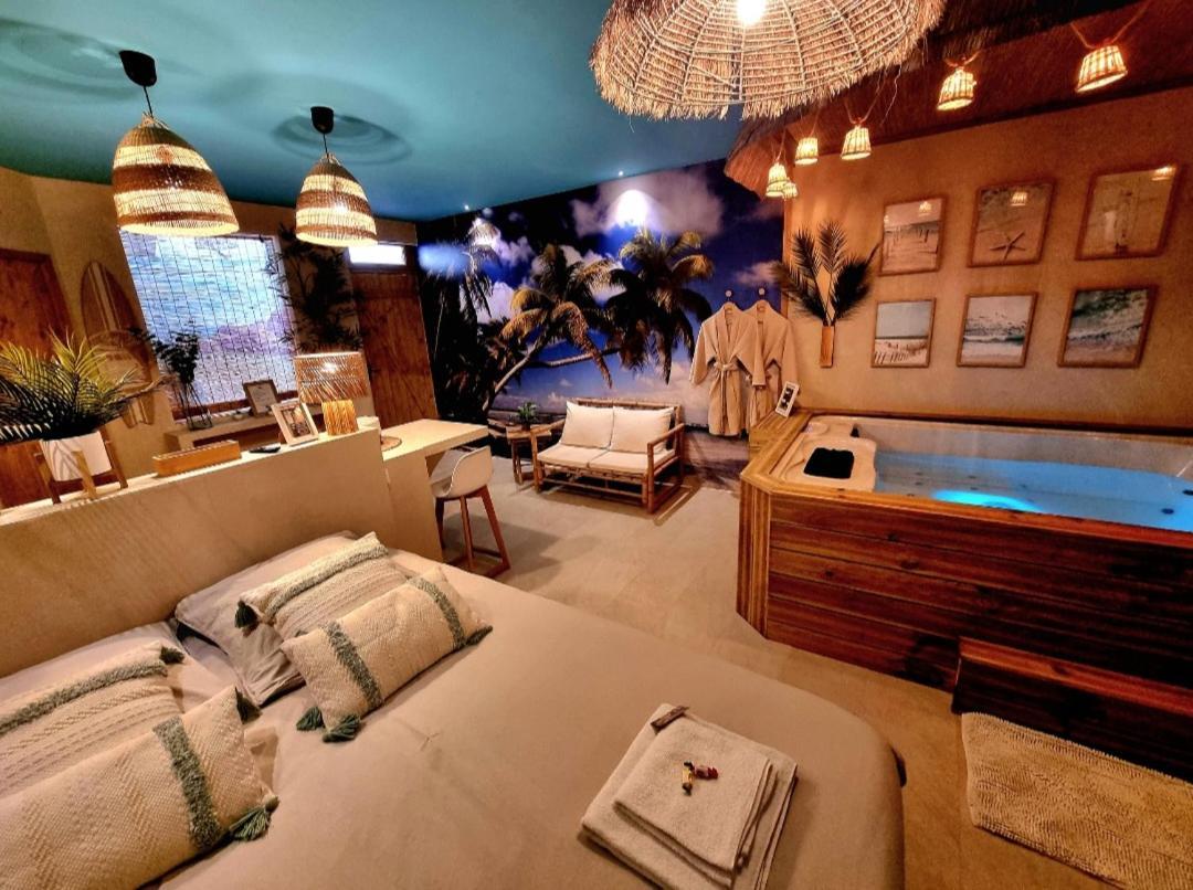 Les Spas De La Mer, Appart&Spa Aloha, 100M De La Plage, Plein Coeur Du Grau Le Grau-du-Roi Zewnętrze zdjęcie